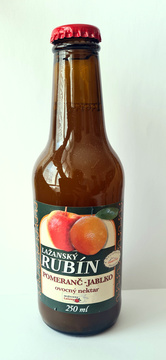 Ovocný nektar pomeranč a jablko 250 ml Moštovna Lažany 